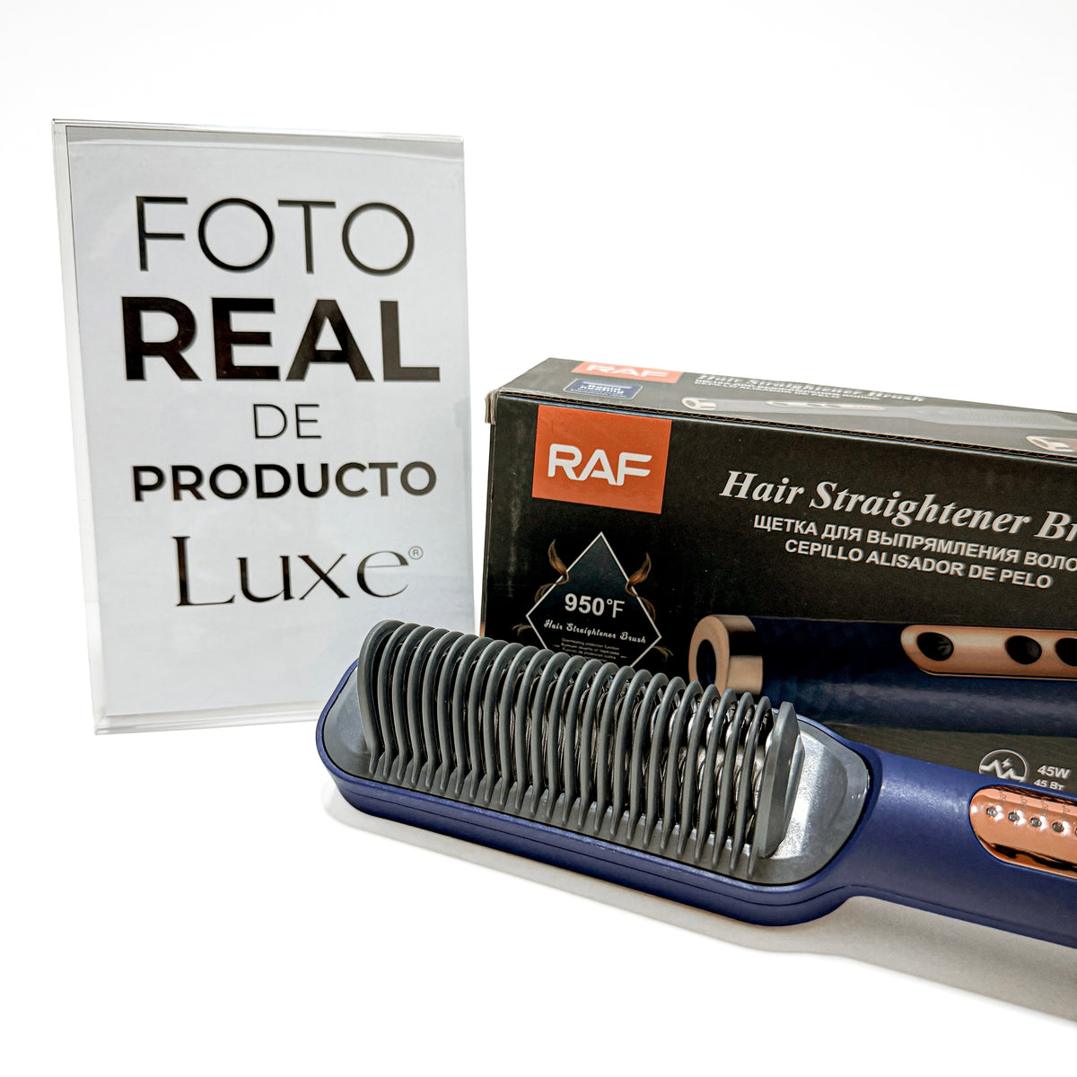 LuxeHair - Cepillo Alisador Profesional