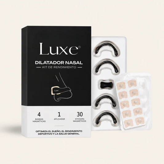 Dilatador Nasal Luxe - Tiras Nasales Magnéticas (4 niveles)