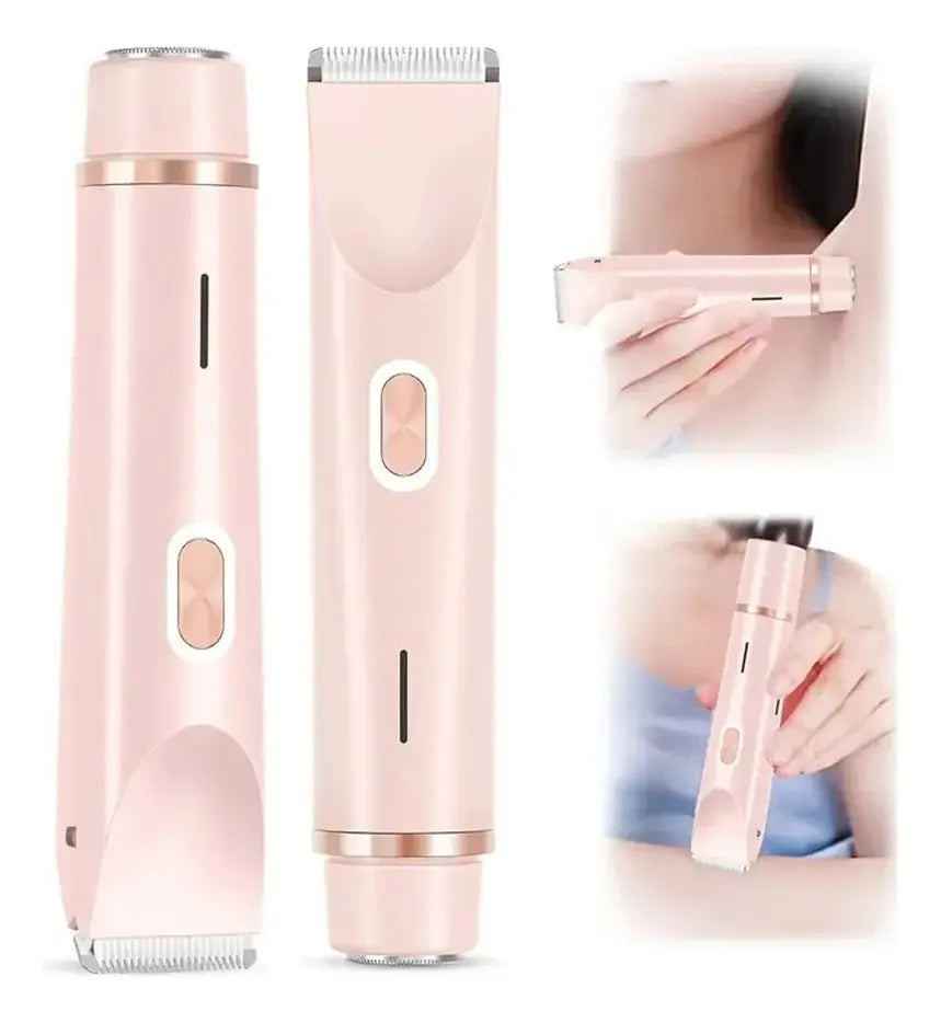 GlowShave - Depiladora 2 en 1 Contra Agua