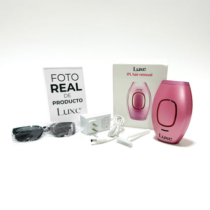 LuxeSkin IPL - Depiladora de luz pulsada intensa